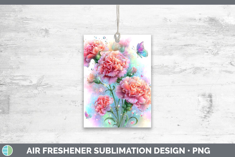 GorgeousFlowers 01 Rainbow Summer Air Freshener design.