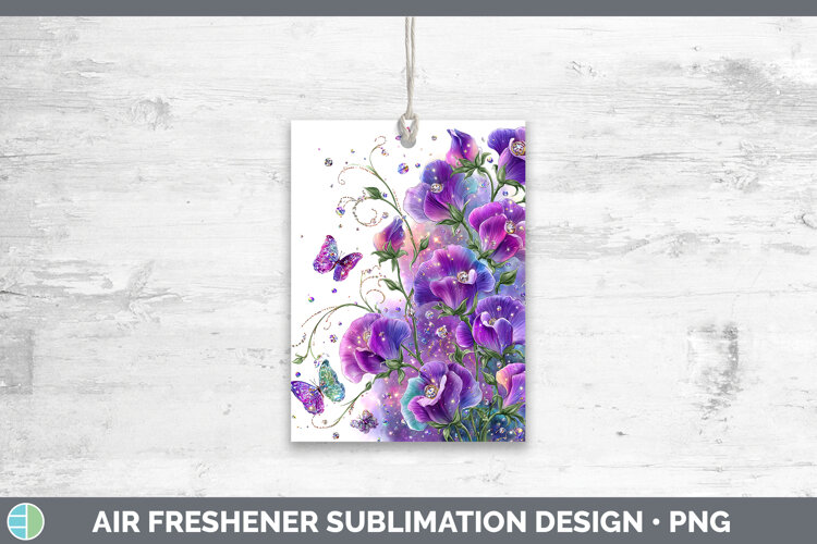 GorgeousFlowers 01 Rainbow Summer Air Freshener design.