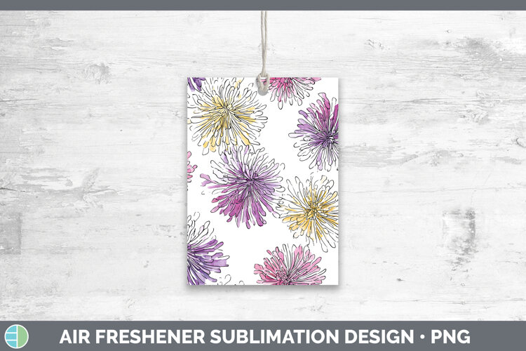 GorgeousFlowers 01 Simple Air Freshener design.