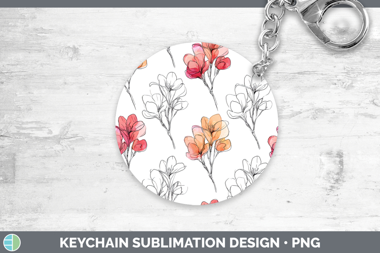 Keychain Sublimation Designs Image 9
