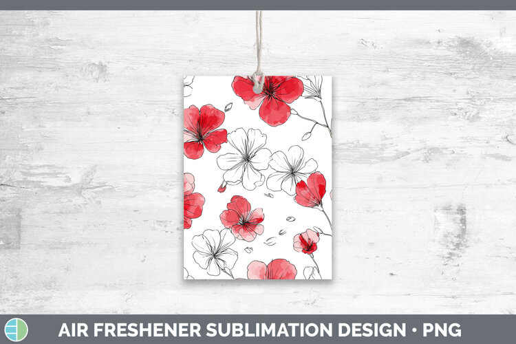 GorgeousFlowers 01 Simple Air Freshener design.