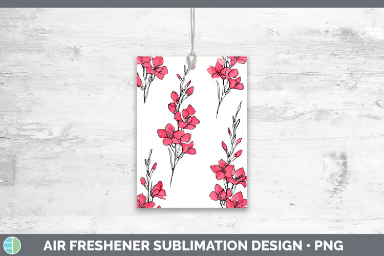 GorgeousFlowers 01 Simple Air Freshener design.