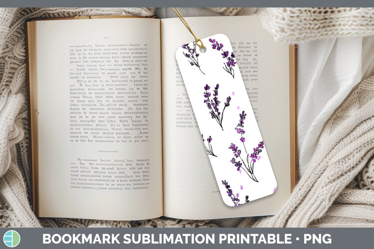 GorgeousFlowers 01 Simple Bookmark design.