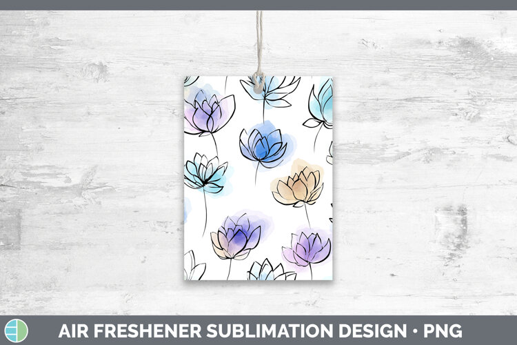 GorgeousFlowers 01 Simple Air Freshener design.