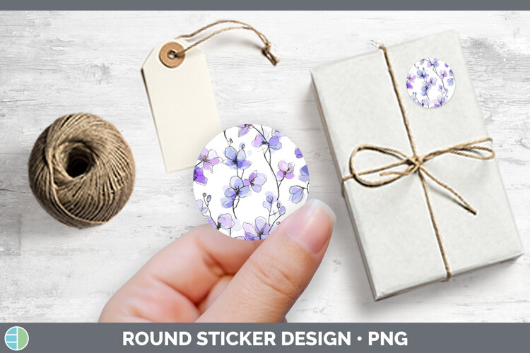 GorgeousFlowers 01 Simple Stickers design.