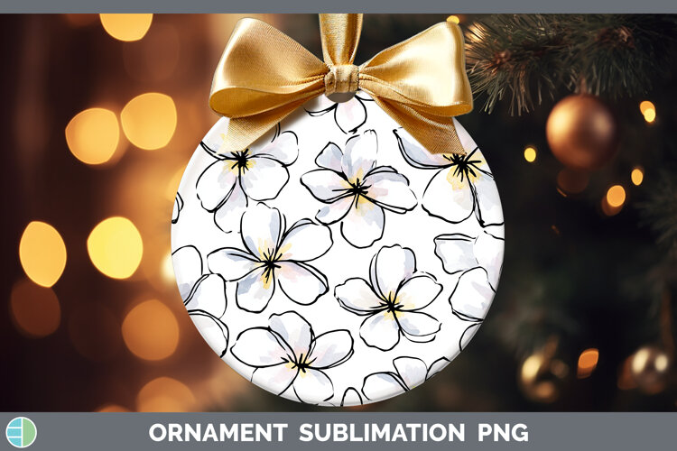GorgeousFlowers 01 Simple Ornament design.