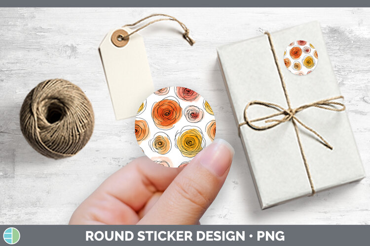 GorgeousFlowers 01 Simple Stickers design.