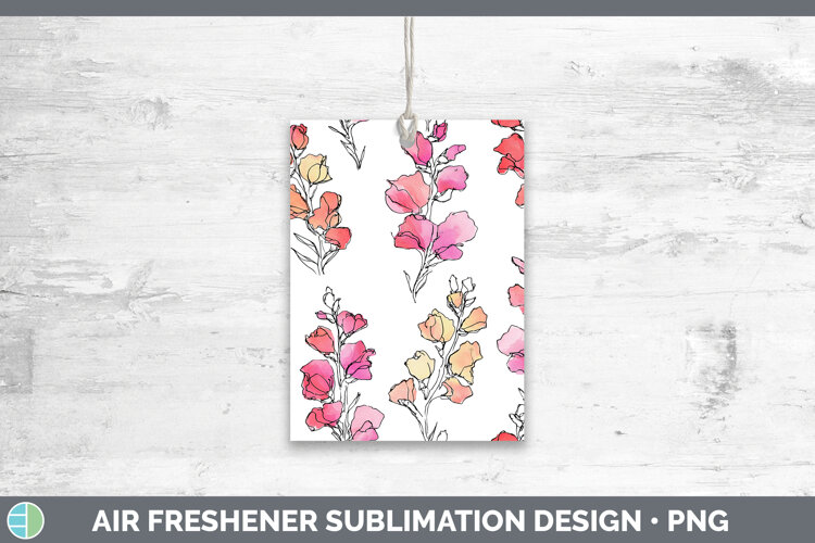 GorgeousFlowers 01 Simple Air Freshener design.