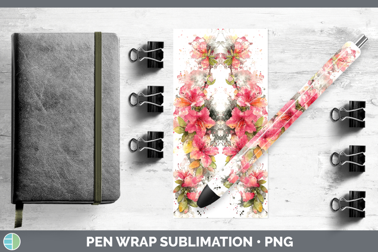 Sublimation Pen Wrap Design Image 7
