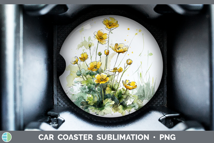 Car Coaster Sublimation Designs Image 7