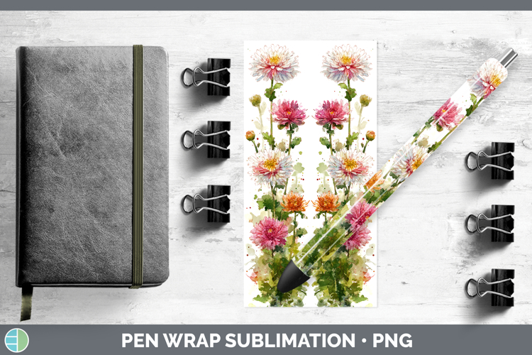 Sublimation Pen Wrap Design Image 4