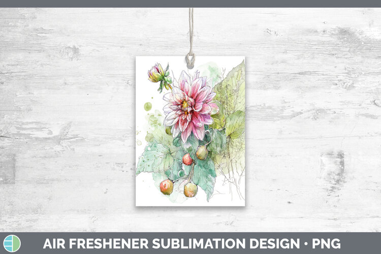 GorgeousFlowers 01 Sketch Air Freshener design.