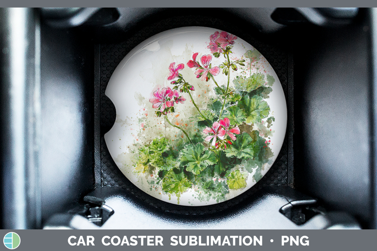 Car Coaster Sublimation Designs
