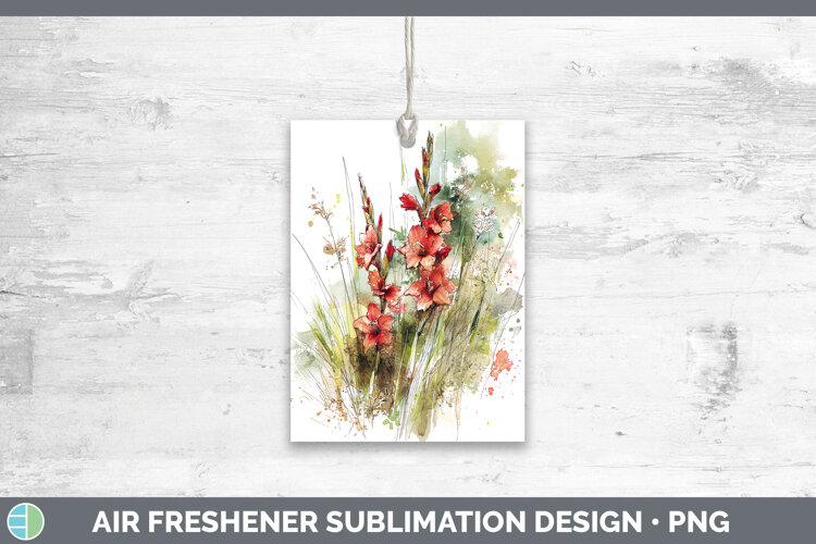GorgeousFlowers 01 Sketch Air Freshener design.