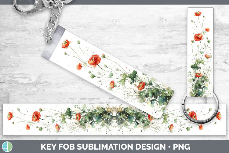 GorgeousFlowers 01 Sketch Key Fob design.