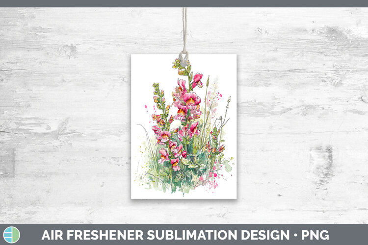 GorgeousFlowers 01 Sketch Air Freshener design.