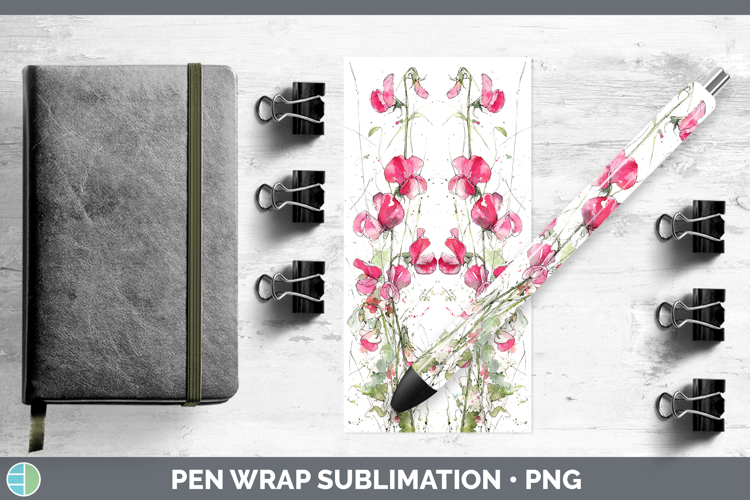 Sublimation Pen Wrap Design Image 14