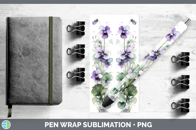Sublimation Pen Wrap Design Image 13
