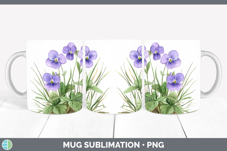 GorgeousFlowers 01 Mug Wrap design.