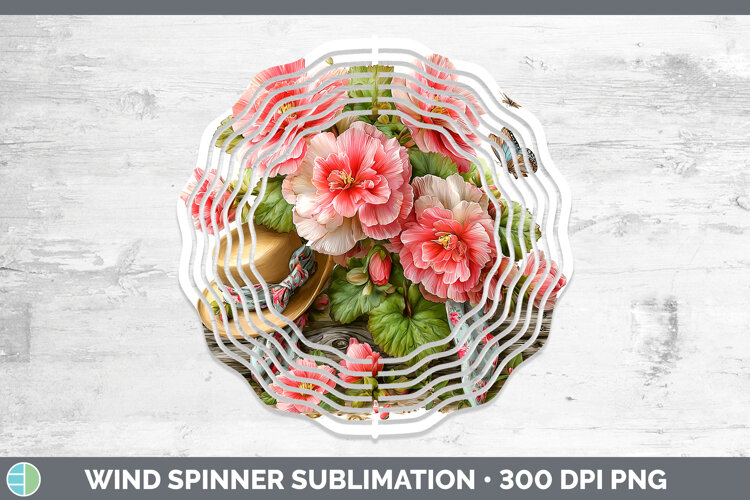 GorgeousFlowers 02 Bandana Summer Wind Spinner design.