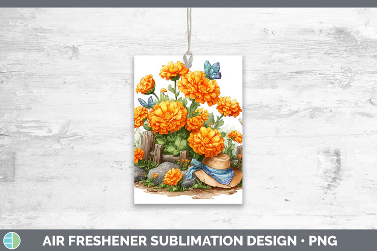 GorgeousFlowers 02 Bandana Summer Air Freshener design.
