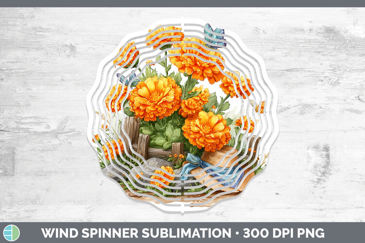 GorgeousFlowers 02 Bandana Summer Wind Spinner design.