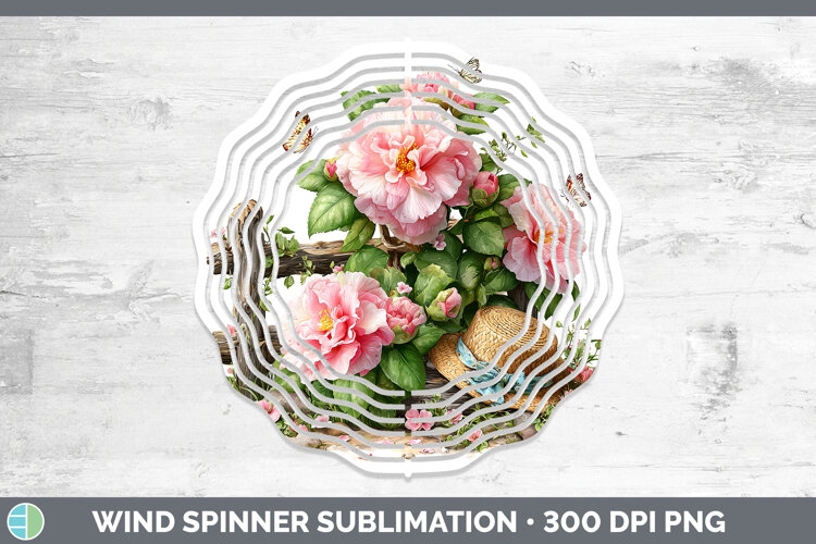 GorgeousFlowers 02 Bandana Summer Wind Spinner design.