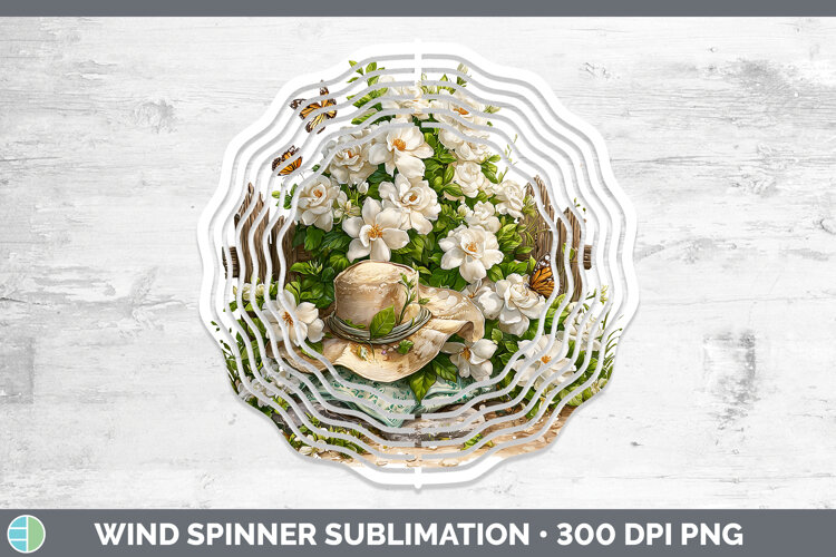 GorgeousFlowers 02 Bandana Summer Wind Spinner design.