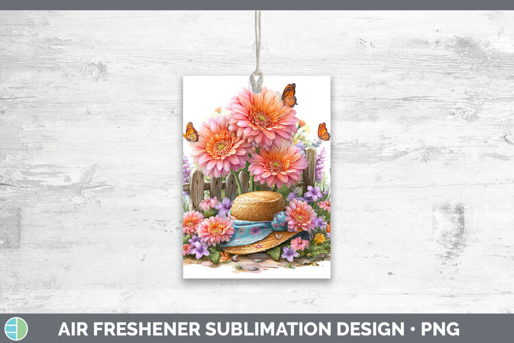 GorgeousFlowers 02 Bandana Summer Air Freshener design.