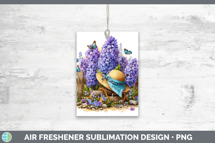Hyacinth Air Freshener Flowers 02 Bandana Summer Sublimation