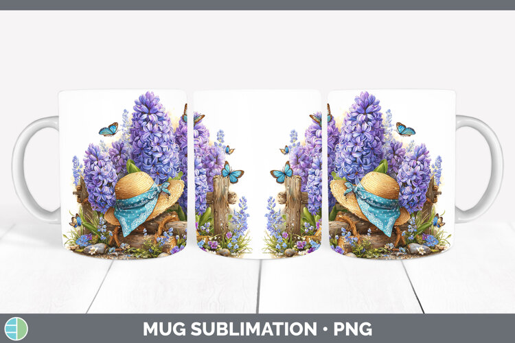 GorgeousFlowers 02 Bandana Summer Mug Wrap design.
