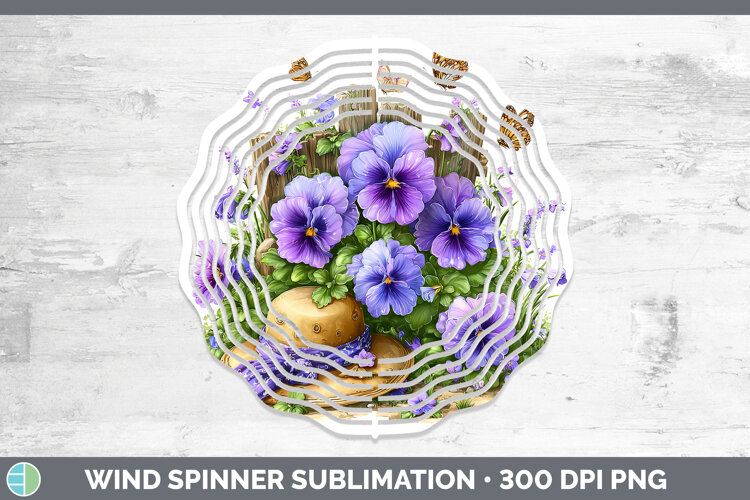 GorgeousFlowers 02 Bandana Summer Wind Spinner design.