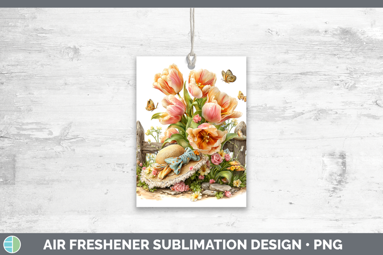 Tulip Air Freshener Flowers 02 Bandana Summer Sublimation Ca