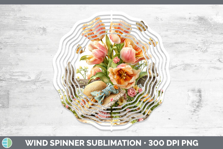 GorgeousFlowers 02 Bandana Summer Wind Spinner design.