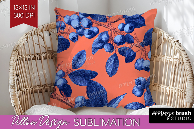 Floral Pillow Sublimation - Sping Flowers Pillow Cover PNG