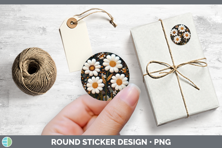 GorgeousFlowers 02 Embroider Stickers design.