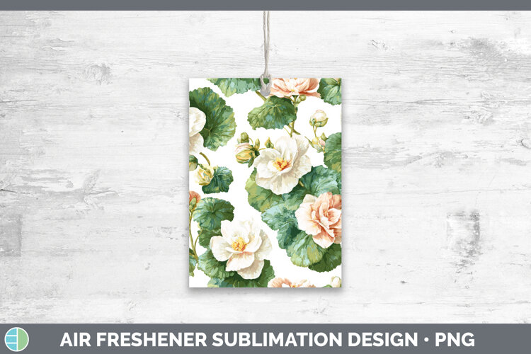 GorgeousFlowers 02 Pastel Pattern Air Freshener design.