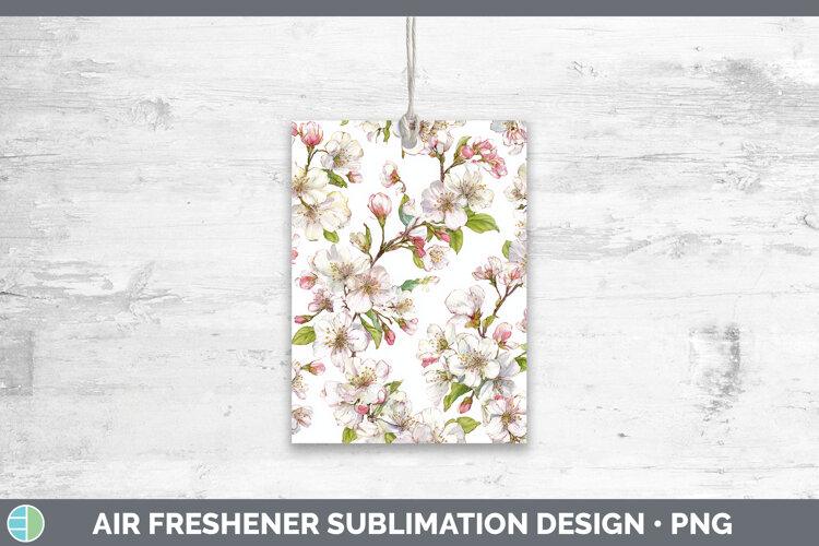 GorgeousFlowers 02 Pastel Pattern Air Freshener design.