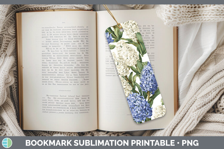 GorgeousFlowers 02 Pastel Pattern Bookmark design.