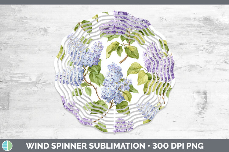 GorgeousFlowers 02 Pastel Pattern Wind Spinner design.