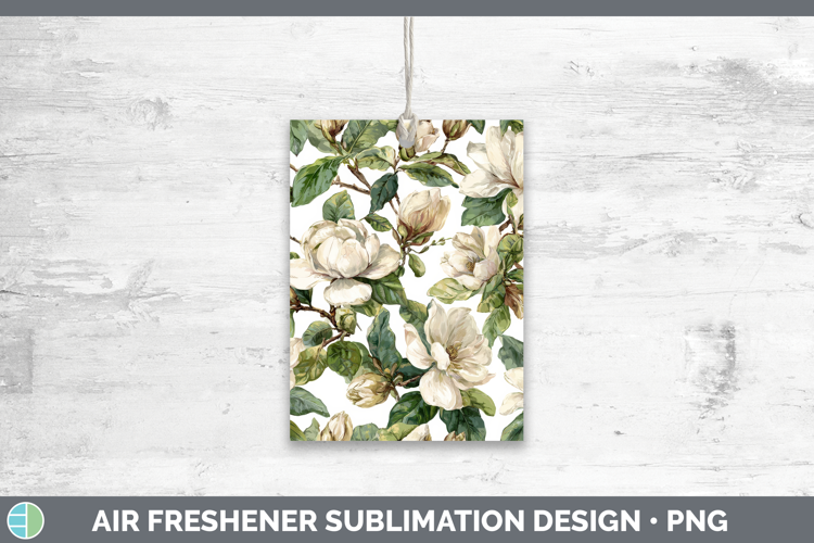 Magnolia Flowers 02 Pastel Pattern Air Freshener Sublimation