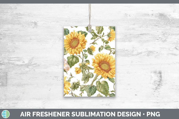 GorgeousFlowers 02 Pastel Pattern Air Freshener design.