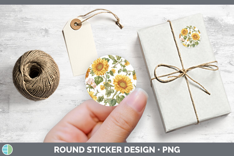 GorgeousFlowers 02 Pastel Pattern Stickers design.