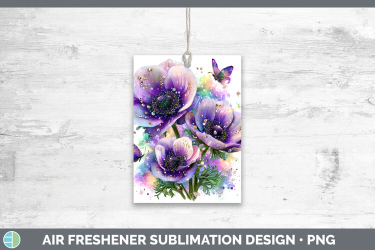 GorgeousFlowers 02 Rainbow Summer Air Freshener design.