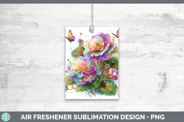 GorgeousFlowers 02 Rainbow Summer Air Freshener design.
