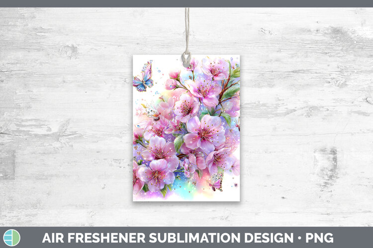GorgeousFlowers 02 Rainbow Summer Air Freshener design.