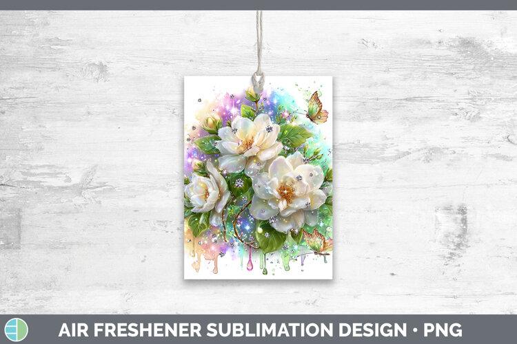 GorgeousFlowers 02 Rainbow Summer Air Freshener design.