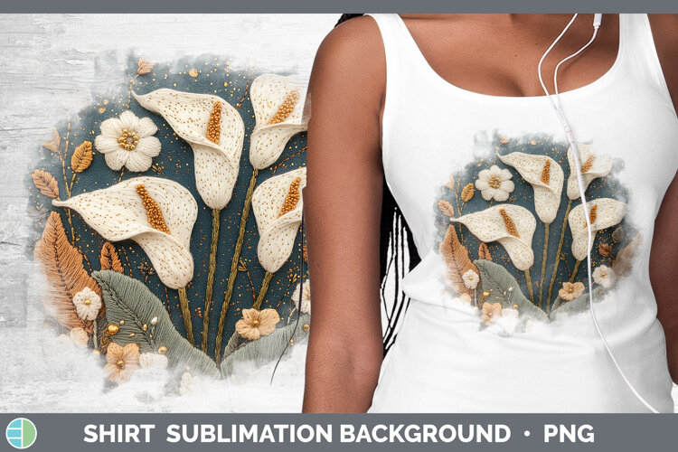 GorgeousFlowers 03 Embroider Shirt design.
