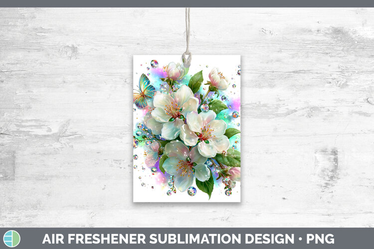 GorgeousFlowers 03 Rainbow Summer Air Freshener design.