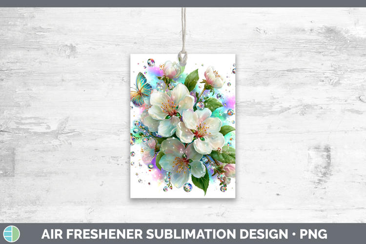 Flowers 03 Rainbow Summer Apple Blossom Air Freshener Sublim